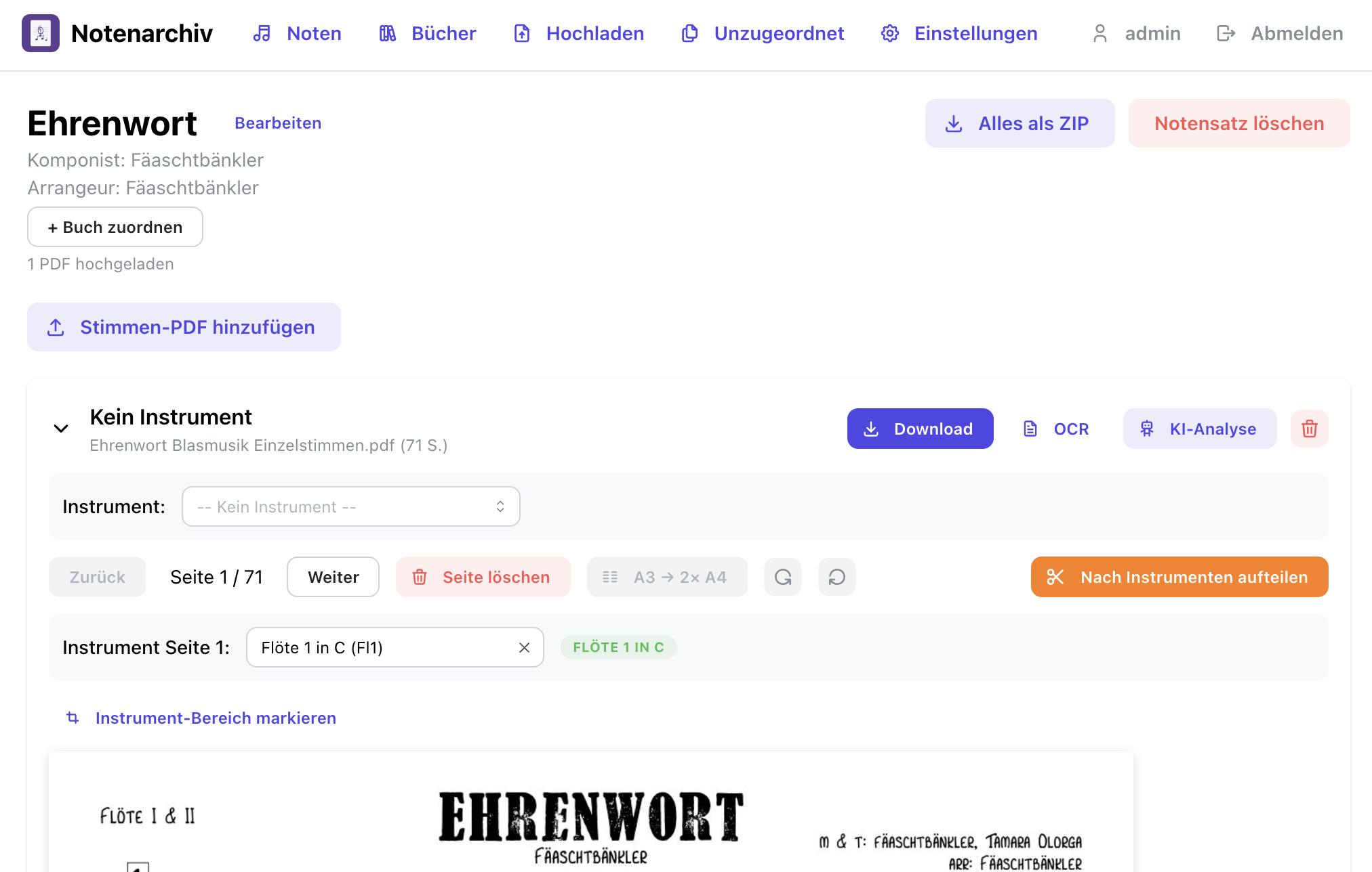 PDF-Tools mit Seitenansicht